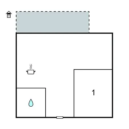 Apartamento 1 Bedroom Amazing In