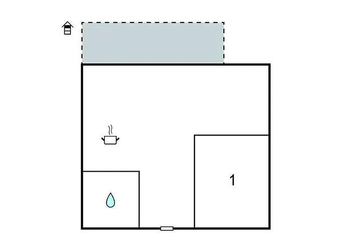 Lejlighed 1 Bedroom Amazing In